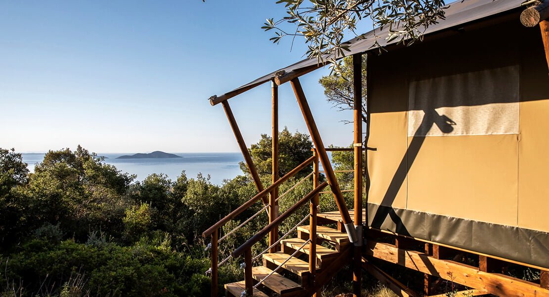 glamping tent luxe kamperen