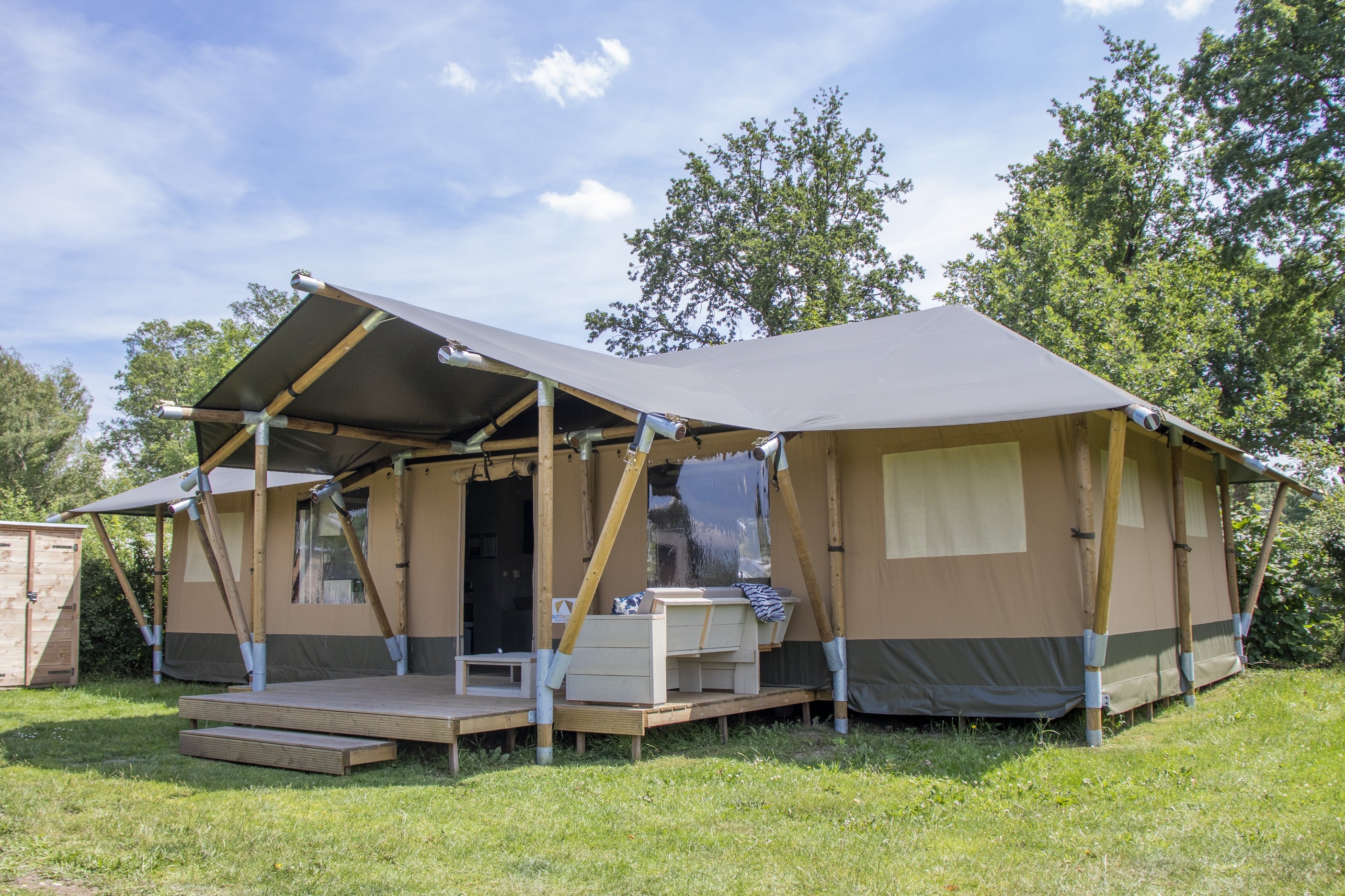 schapen Afdeling Vleugels Luxe tent | Ontdek onze glamping tenten | Outstanding