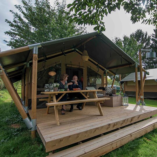 Safaritent glamping luxe kamperen