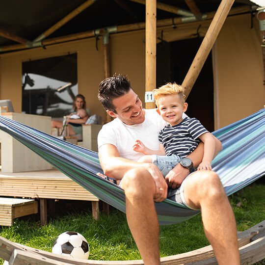 lodge tent luxe kamperen