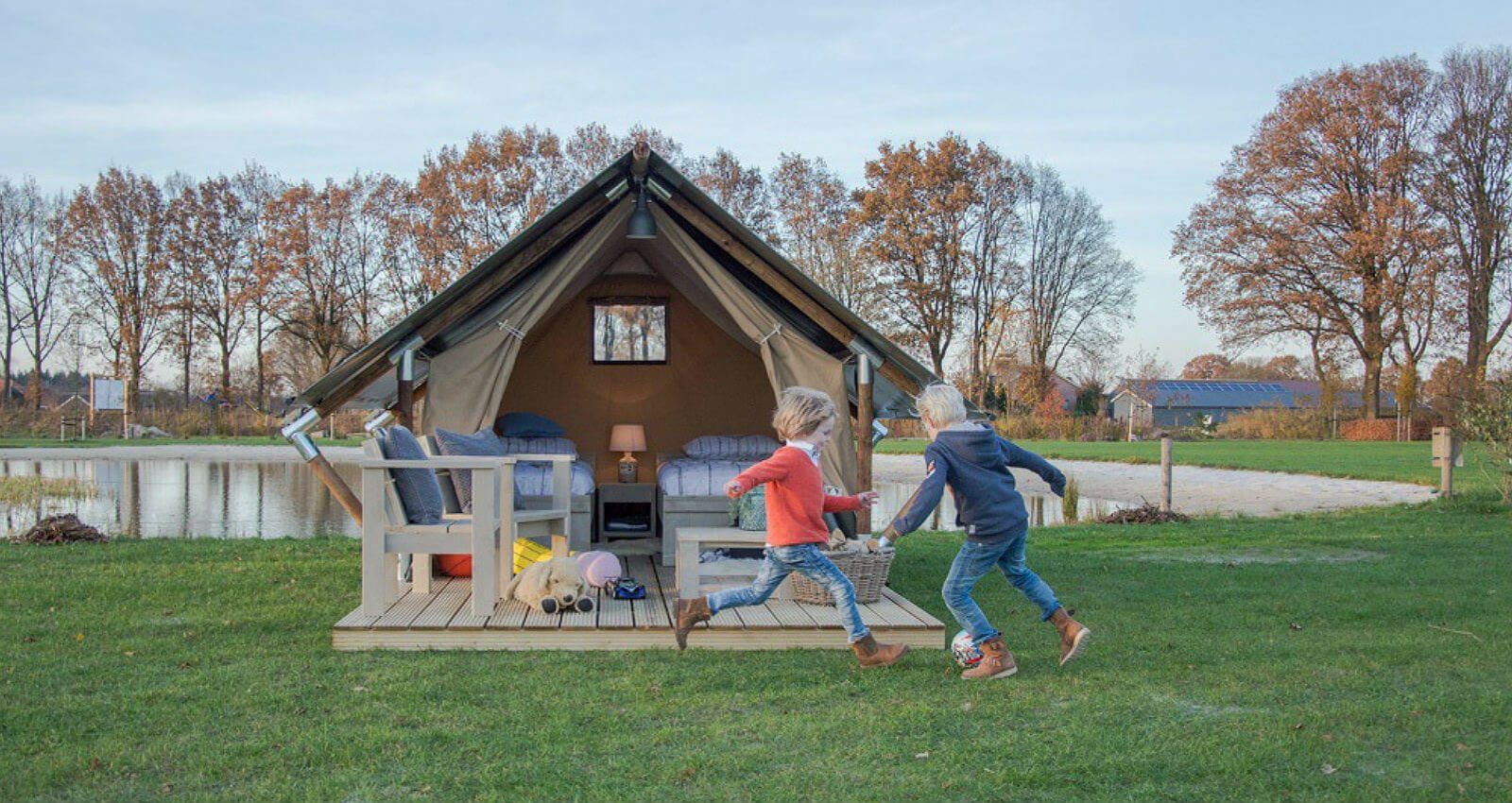 Mini safaritent voor kinderen