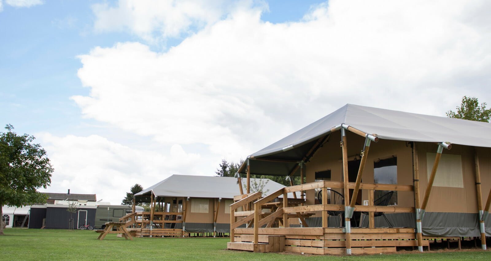 Unieke glamping tent