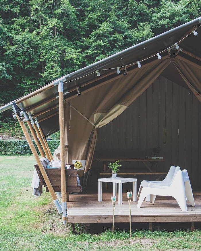 glamping tenten luxe kamperen