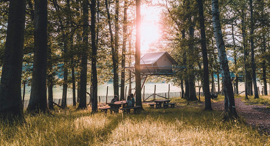 Innovatieve glamping safaritent