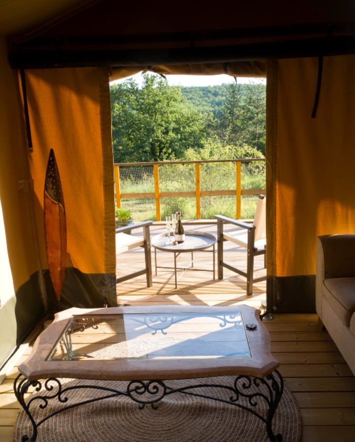 Glamping Frankrijk safaritenten