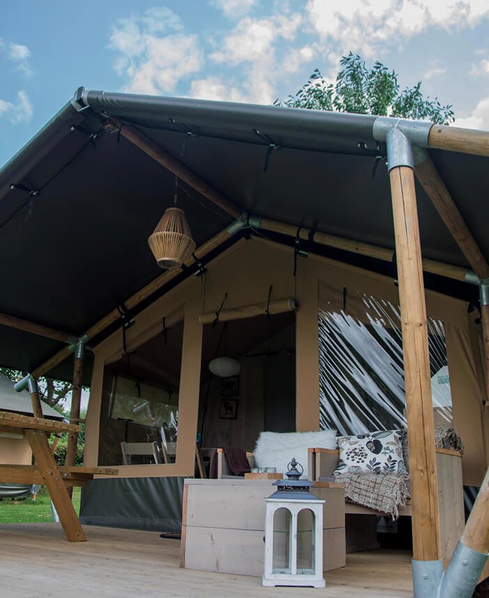 Safaritenten en glamping lodges van Outstanding Tent
