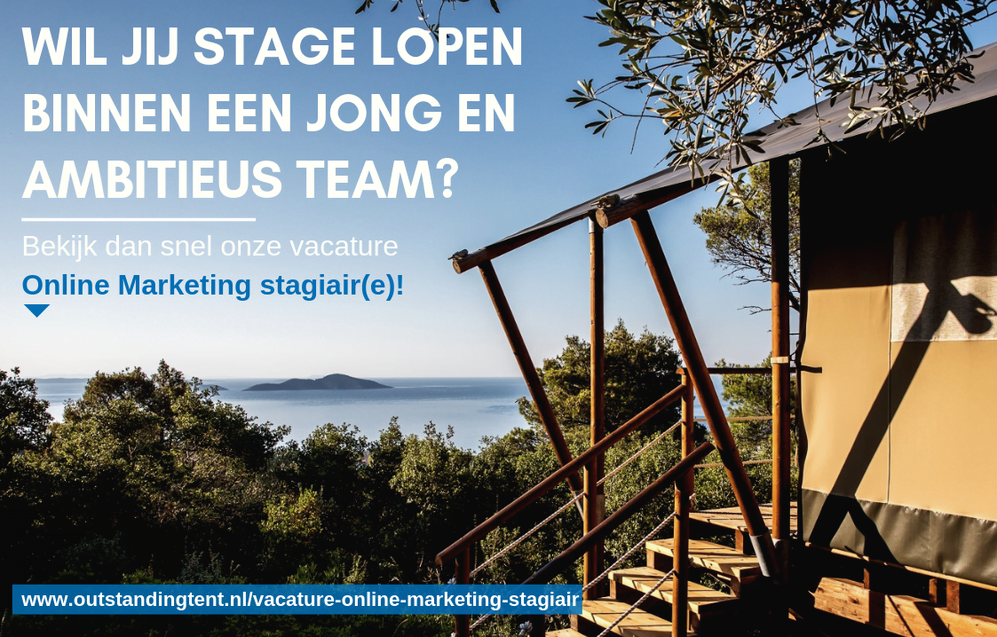 vacature Stagiair online marketing