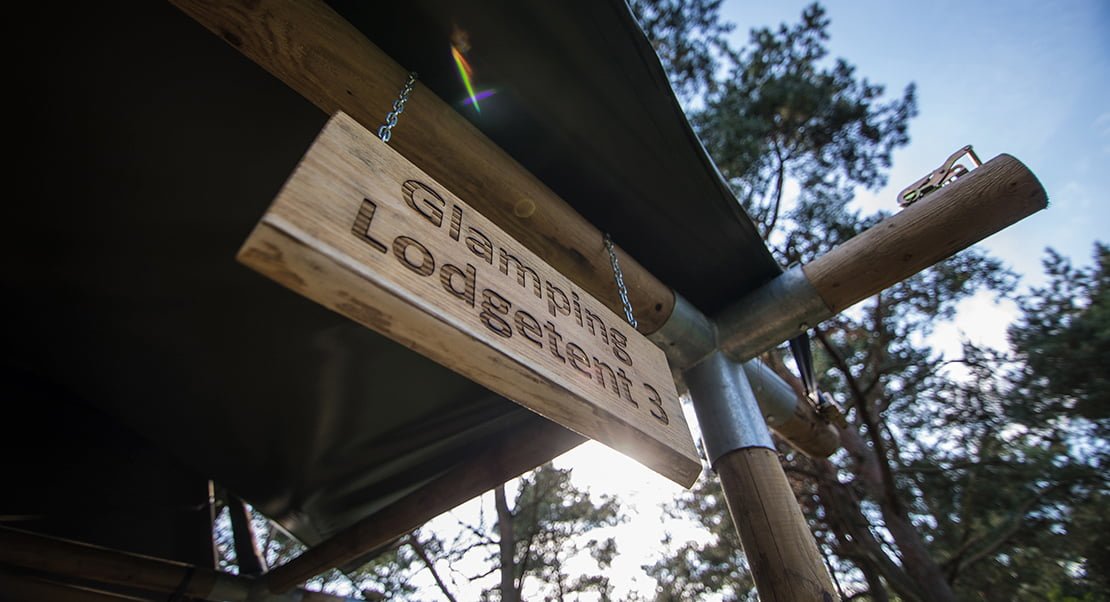 Glamping safari lodge