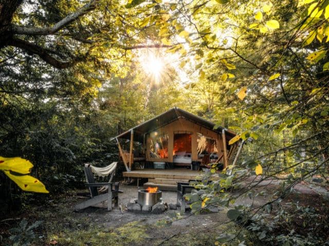 Glamping tent prijzen